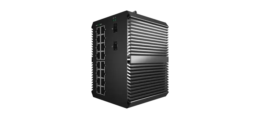 Commutateur géré L2 industriel 2x1000M SFP, 16x1/100/1000M RJ45