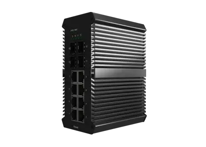 Commutateur géré L2 industriel 4x1000M SFP, 8x1/100/1000M RJ45