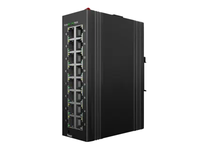Commutateur de gestion industrielle 16x1/100M RJ45
