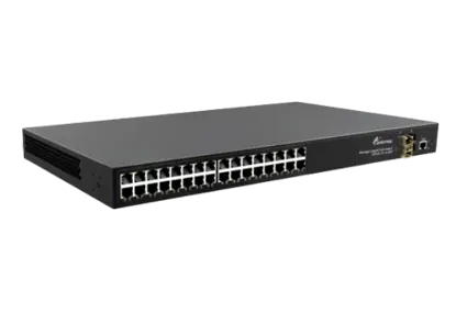 Commutateur PoE géré Layer2 32x0/100/1000 Base-T, 4xGigabit SFP