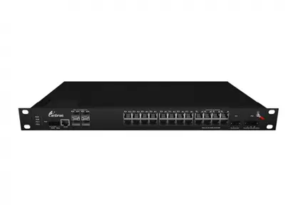 Commutateur Ethernet industriel géré par Base-X 4x10G, 24x1 0/100/1000 Base-T (PoE facultatif)