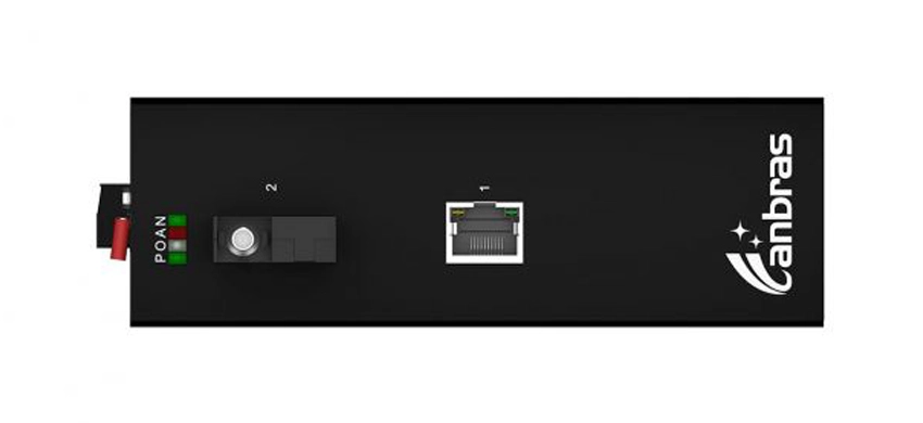 1x1000 Base-X, 1x0/100/1000Base-T Commutateur Ethernet industriel (PoE facultatif)