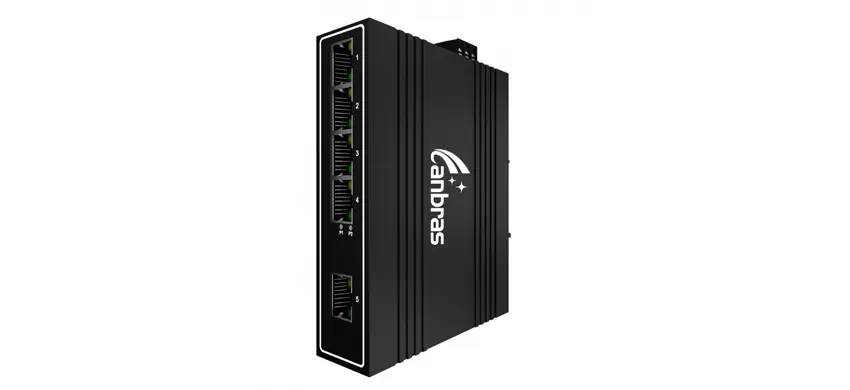 5x0/100/1000Base-T Commutateur industriel non géré (PoE facultatif)