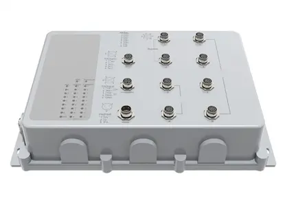 Commutateur Ethernet industriel 8 ports 10/100/1000Base-T, étanche IP67