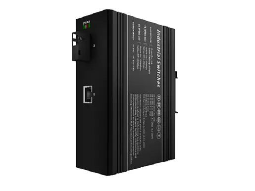 1000Base-T Industrial Media Converter