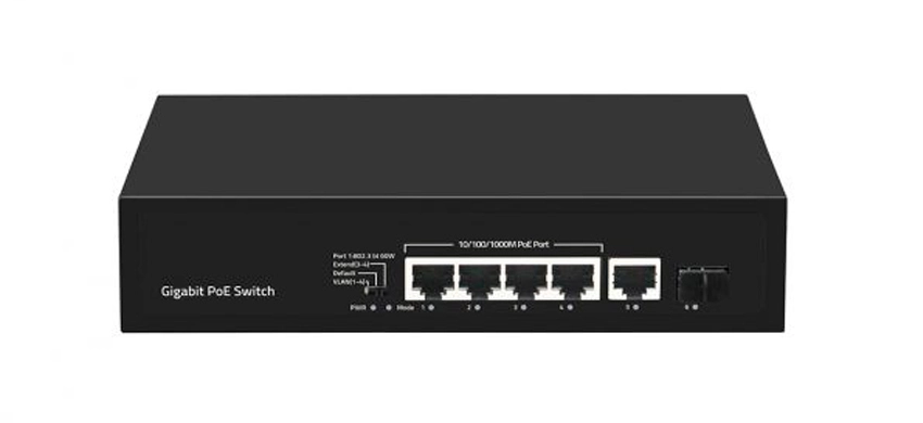 6 Port Gigabit AI PoE BT Switch
