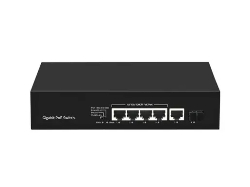 6 Port Gigabit AI PoE BT Switch