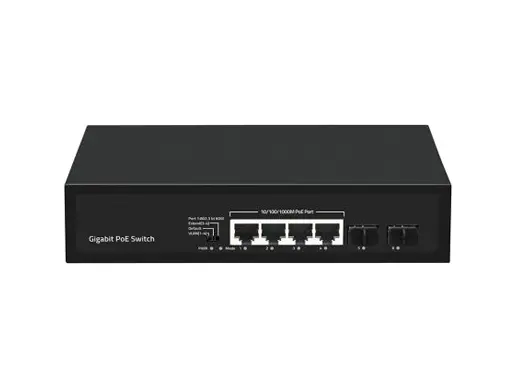 6 Port Gigabit AI PoE BT Switch
