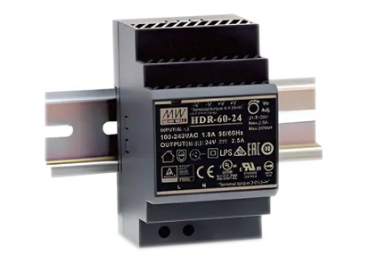 60W Ultra Slim Forme D'étape DIN Rail