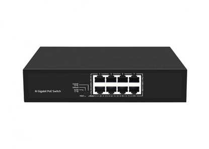 Interrupteur Gigabit AI PoE à 8 ports
