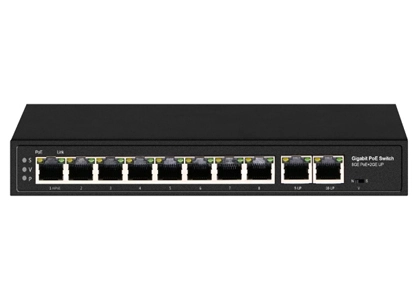 Commutateur PoE plein gigabit 10 ports non géré