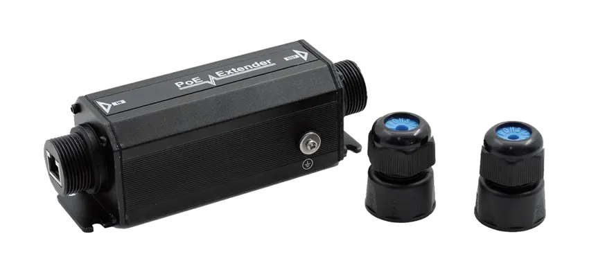 Extension de gigabit PoE étanche pour l'extérieur IEEE802.3af/at/bt PoE 90w