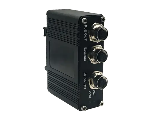 1000 PoE Injector 30w M12 Connector