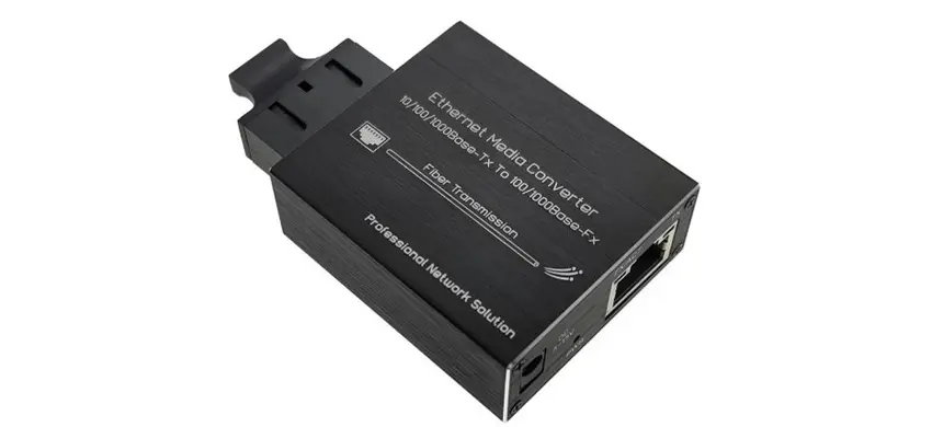 Micro convertisseur de médias Gigabit