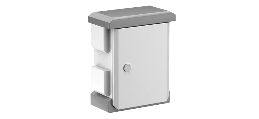 Boîte solaire IoT: Module de commutateur géré par contrôle solaire (8GE PoE/Port1-2 BT90w 2GE SFP)