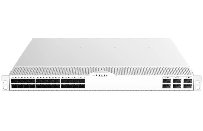 Commutateur de boîte blanche de centre de données 24x10G SFP , 6x100G QSFP28