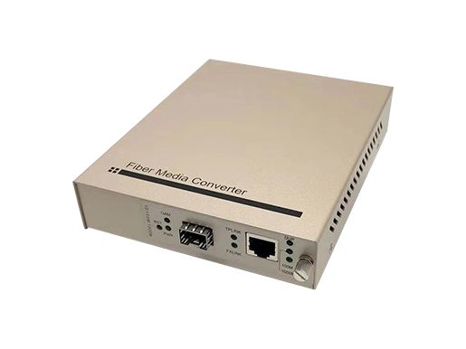 Convertisseur de médias gérés autonome 10/100/1000Base-TX vers 100/1000Base-FX