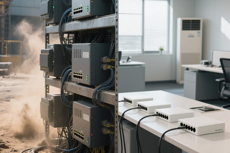 Quelle est la différence entre le commutateur industriel et le commutateur normal?