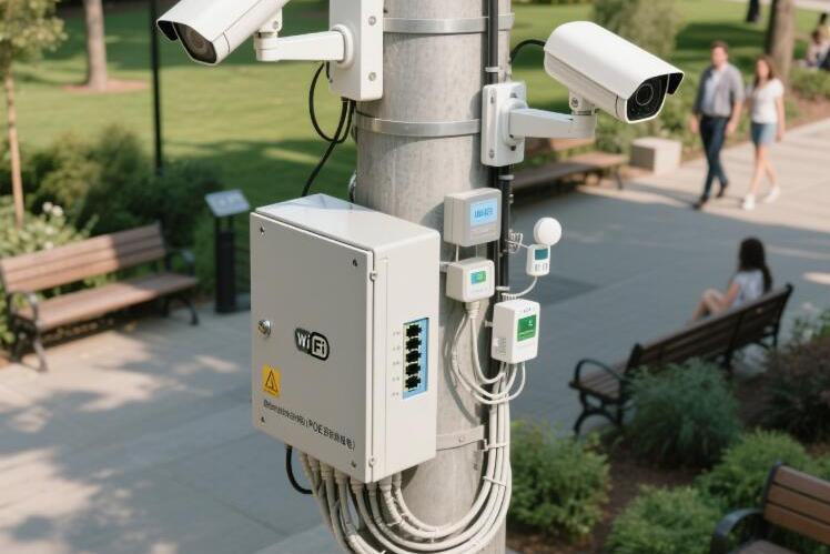 Applications communes des boîtes extérieures de commutateur PoE: