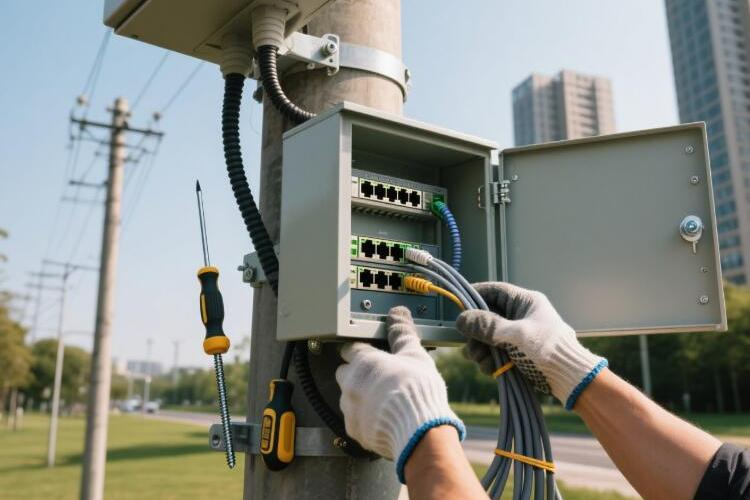 Comment installer un boîtier de commutateur PoE extérieur: un guide étape par étape