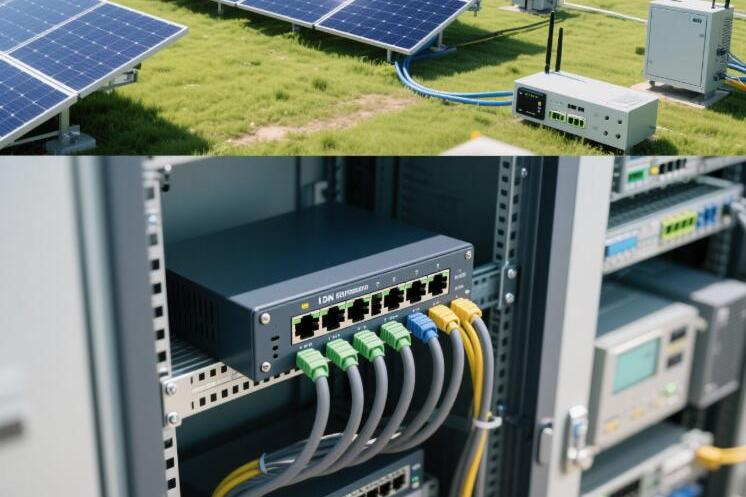 Applications des commutateurs non gérés DIN-Rail