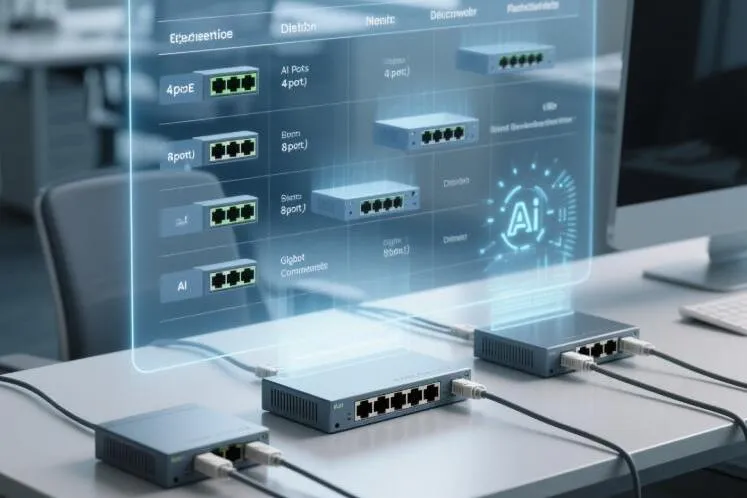 Comment choisir le bon commutateur AI PoE