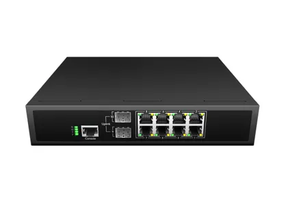 Commutateur Ethernet géré L3 Lite 8x1/100/1000 Base-T, 2xGigabit SFP