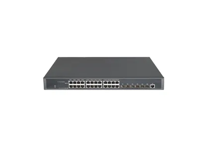 Commutateur géré empilable avec ports 24GE TX, ports SFP 6 x 10GE/GE