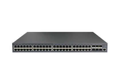 Commutateur géré empilable avec ports 48GE TX, ports SFP 6 x 10GE/GE
