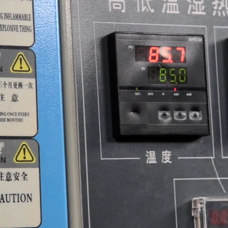 Commutateur industriel Din-Rail: Test de températures extrêmement élevées et basses